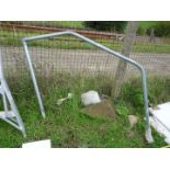 Galvanised metal hand rail 56'' long