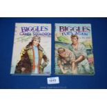 Two 1950's Biggles Books.