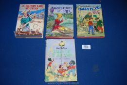 Four 1950's first edition (second print) Enid Blyton Books.