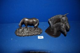 A quantity of Mare and foal figures.