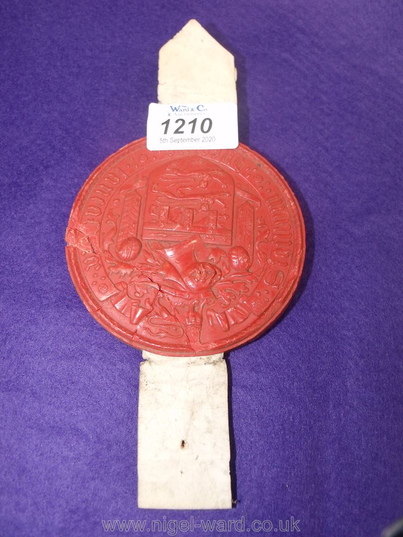 The Great Seal of the Duchy of Lancaster, - Image 3 of 3