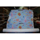 A large roll of unused Liberty cotton fabric 'Something Fishy' 2005, 142 cms wide,
