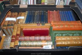 A box of books: Kipling, Scott,