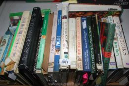 A quantity of cookery books: Delia Smith,