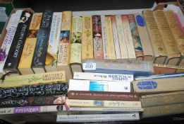 A box of novels:Philippa Gregory, and Kilvert's Diary etc.