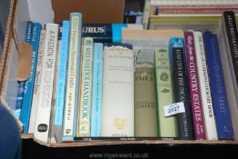 A box of books: Country Estates, cookery, Railways of Hereford,