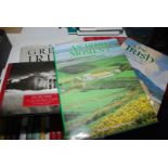Five books including WWII, Great Irish Houses and Castles, History of Art & Literature of Ireland,