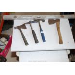 Estwing Roofers hammer, slating hammer, chopping axe etc.