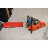 Dolmar 116si chainsaw complete with chain cover.