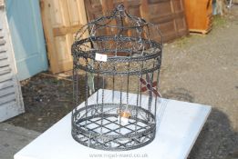 Ornamental bird cage