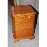 A three drawer Stationery Unit,