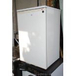 LEC undercounter fridge with small freezer box