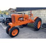 An Allis Chalmers model W.C. petrol/T.V.O. engined Row-Crop Farm Tractor Serial No.