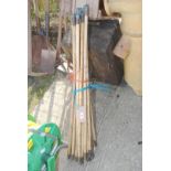 Quantity of cane drainage rods