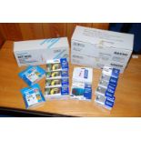 A quantity of HP and Epson print cartridges etc.