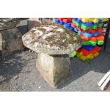 Large staddle stone,