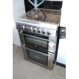 Belling double oven with four ring gas hob