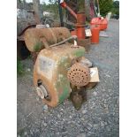 A "Villiers Mark 12 HS" compact side-valve petrol stationary engine with reduction gearing,