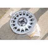 Saab aluminium wheel hub