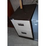A Royale two drawer filing cabinet