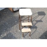 Two step kitchen stepper/stool