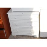 Modern three drawer bedroom unit