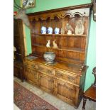 A nice quality and of good colour Oak North Wales style Welsh Dresser,