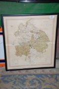 A New Map of the County of Warwick divided into hundreds printed for C.
