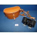 A cased pair of Philco 8 x 30 Binoculars, no.