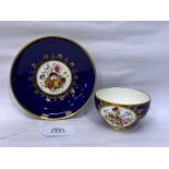 A good Bloor Derby cup and saucer, circa 1825, pattern no.