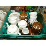 A quantity of china including part Duchess Teaset, Royal Worcester jug,