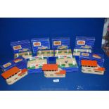A quantity of vintage Hornby and Dublo accessories in original boxes,