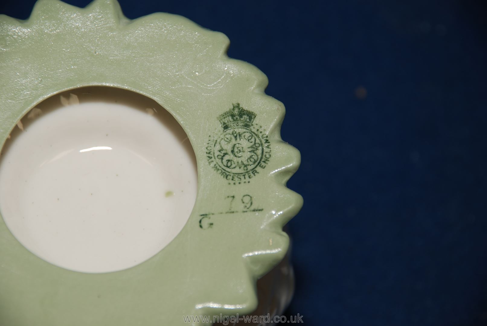 Two matched Royal Worcester posy holders. - Image 10 of 10