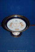 A Sevres Louis Philippe period royal monogrammed Stand, date code for 1837,