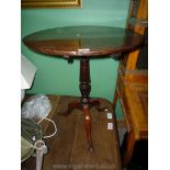 An appealing small Oak and Elm circular occasional Table,