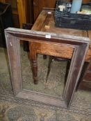 A nicely figured Oak veneered vintage picture Frame suitable for a picture 26 1/2'' x 20'' approx.