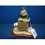 A Border Fine Arts 'Eggs for Sale', boxed, 6 1/2'' tall.