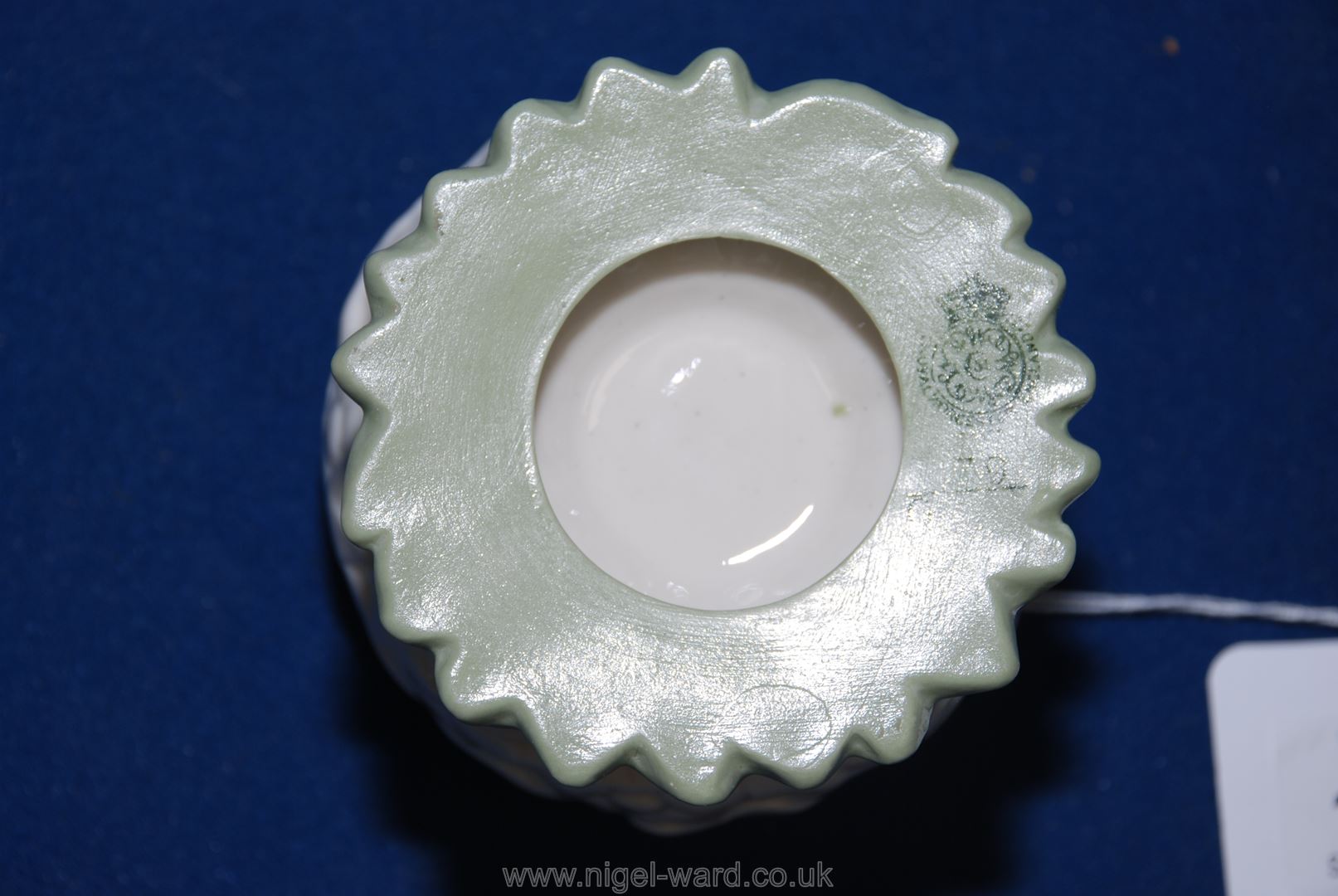 Two matched Royal Worcester posy holders. - Image 9 of 10