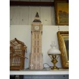 A 3-D Jigsaw made up depicting Big Ben Clock Tower,