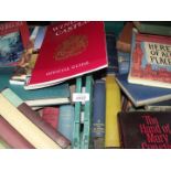 Two crates of books to include Purdey's the guns and the family,