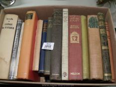A box of books to include George Du Maurier, Paul Galico, Lets do a play etc.