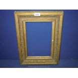 A Gilt picture frame, 17'' x 13 1/2''.