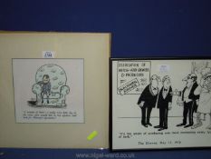 A print of a Gus Cartoon from The Grower, May 13, 1976 along with a Pont Cartoon.