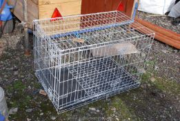 A large pet cage,