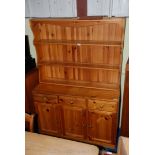 A modern pine kitchen dresser.