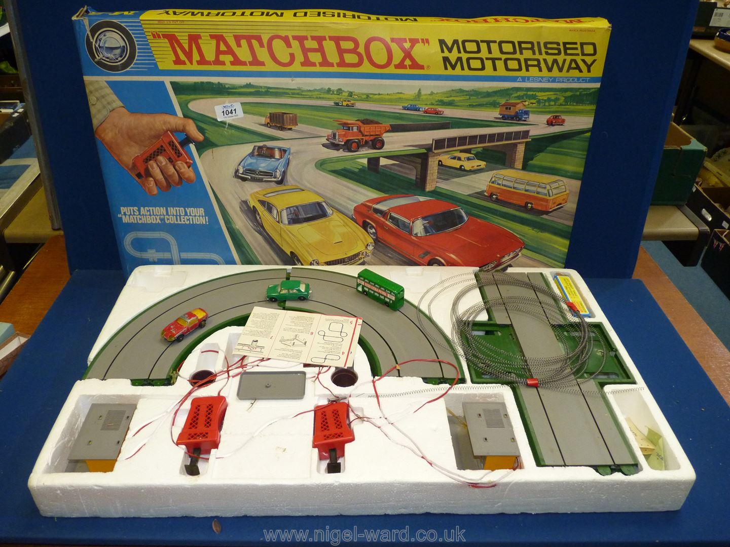 A Lesney made Matchbox motorised motorway.