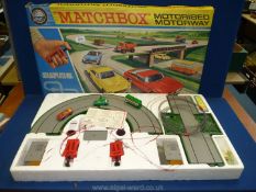 A Lesney made Matchbox motorised motorway.