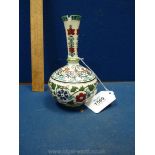 A very rare and collectible Birks Rawlins (Vine Pottery) Persindo porcelain vase,