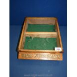 A Cigar display case, Henri Wintermans, 14 1/4" x 10 1/2".
