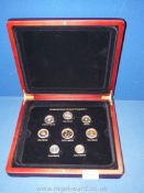 A boxed Emblem Elizabeth II Coin Proof set